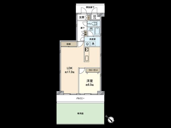 洋伸洋光台マンション 間取図(平面図) 洋伸洋光台マンション 間取図(平面図)