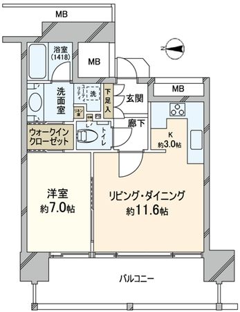 M.M.タワーズ ザ・サウス 間取図(平面図) M.M.タワーズ ザ・サウス 間取図(平面図)