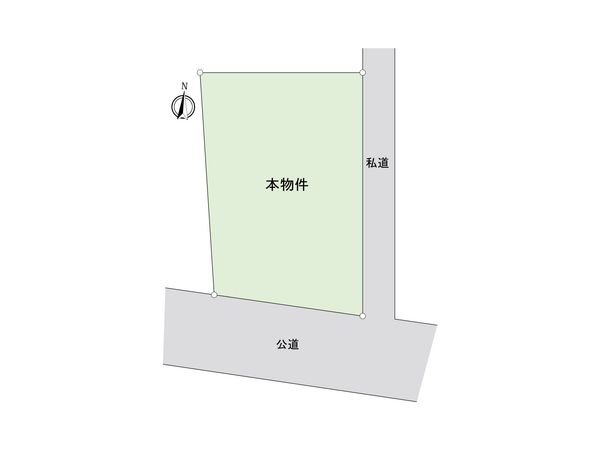 鶴見区豊岡町(土地) 区画図