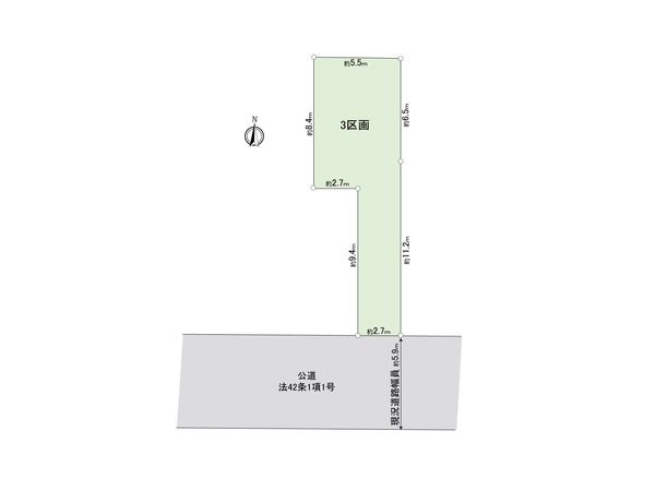 鶴見区栄町通1丁目(土地)3区画 区画図 鶴見区栄町通1丁目(土地)3区画 区画図