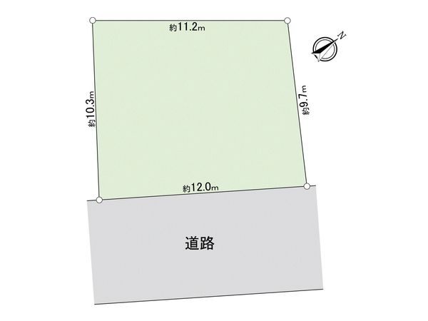 鶴見区寺谷2丁目(古家付き土地) 区画図 鶴見区寺谷2丁目(古家付き土地) 区画図