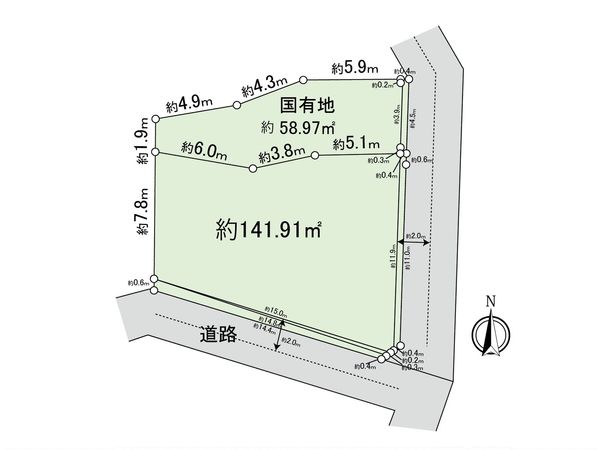 保土ケ谷区岡沢町(土地) 区画図 保土ケ谷区岡沢町(土地) 区画図