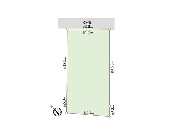 鶴見区本町通3丁目(土地) 区画図 鶴見区本町通3丁目(土地) 区画図