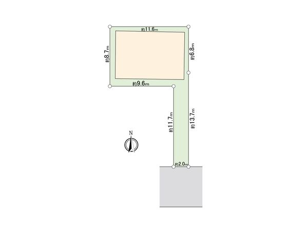 鶴見区栄町通3丁目(土地) 区画図 鶴見区栄町通3丁目(土地) 区画図