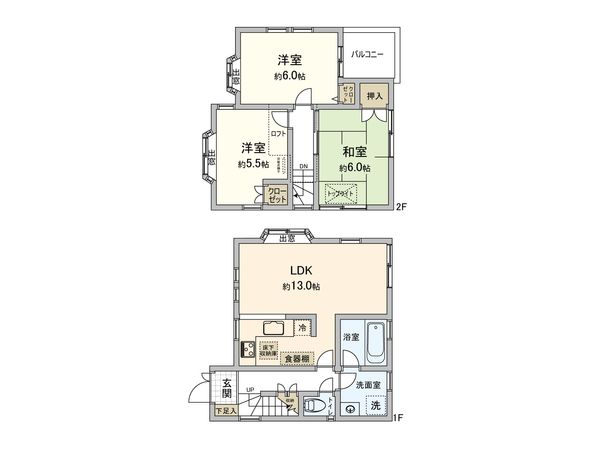 間取図(平面図)