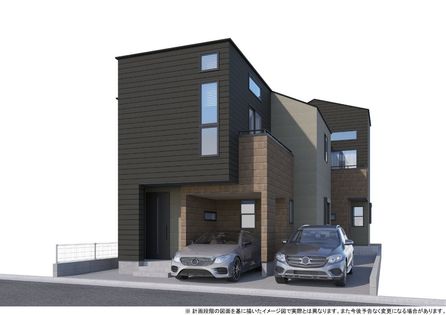 鶴見区上末吉1丁目(新築戸建)2号棟 外観パース図