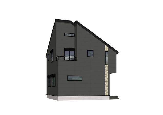 鶴見区馬場7丁目 新築戸建 外観パース図 鶴見区馬場7丁目 新築戸建 外観パース図