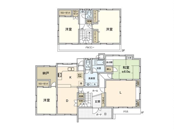 鶴見区下末吉5丁目(戸建) 間取図(平面図) 鶴見区下末吉5丁目(戸建) 間取図(平面図)
