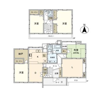 鶴見区下末吉5丁目(戸建) 間取図(平面図) 鶴見区下末吉5丁目(戸建) 間取図(平面図)