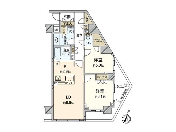 間取図(平面図)