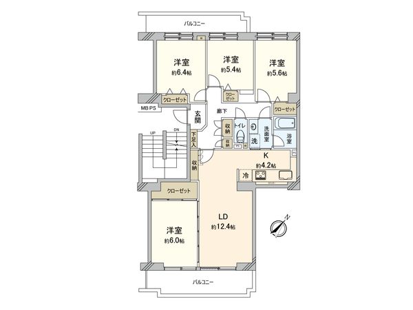 間取図(平面図)