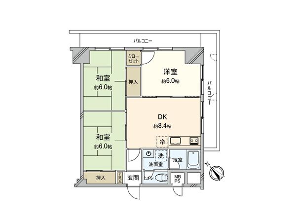 間取図(平面図)