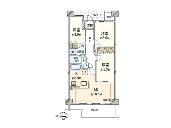 間取図(平面図)