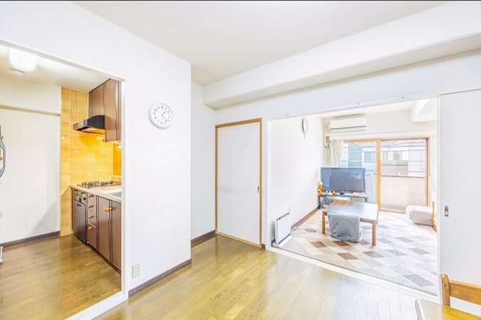 朝日プラザ三ツ池公園 リビング