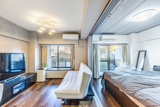 ガーデンシティ三ッ沢公園 リビング