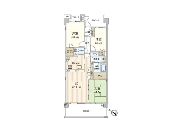 間取図(平面図)
