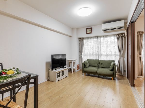 日商岩井鶴見マンション リビング