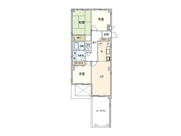 インペリアル菊名 間取図(平面図) 間取図(平面図)