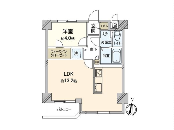 セザール鶴見 間取図(平面図) 間取図(平面図)