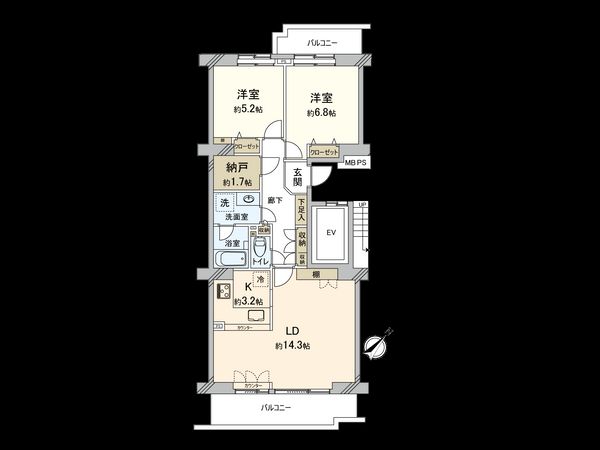 間取図(平面図)