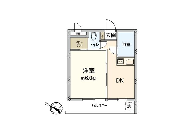 上永谷コーポラス 間取図(平面図) 上永谷コーポラス 間取図(平面図)