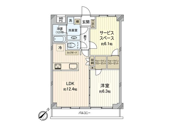 鶴見リリエンハイム 間取図(平面図) 鶴見リリエンハイム 間取図(平面図)