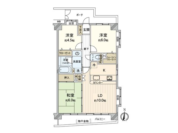 間取図(平面図)