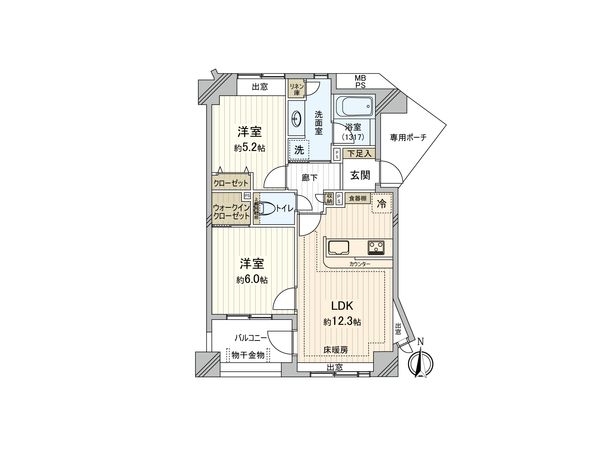 間取図(平面図)