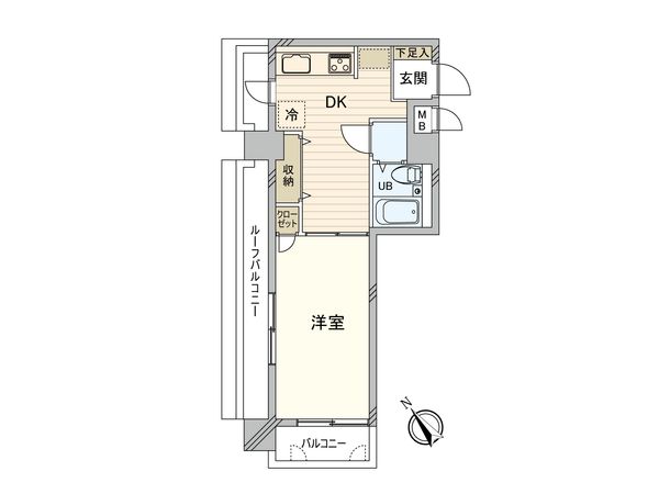 セザール第三鶴見 間取図(平面図) セザール第三鶴見 間取図(平面図)