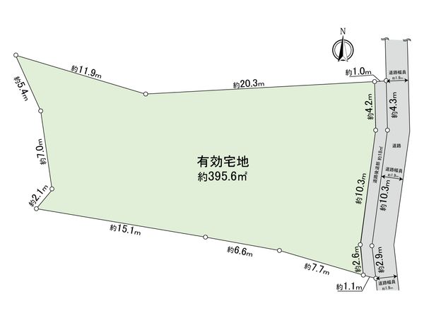 保土ケ谷区鎌谷町(土地) 区画図 保土ケ谷区鎌谷町(土地) 区画図