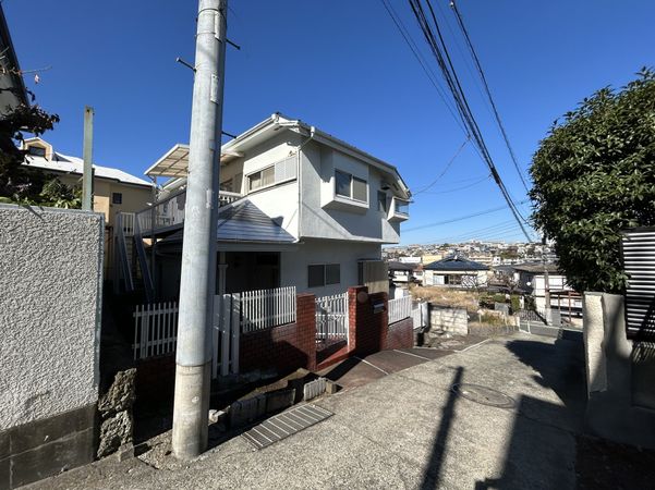 神奈川区三ツ沢東町(土地) 前面道路含む外観