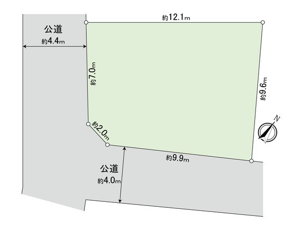 南区堀ノ内町2丁目(土地) 区画図 南区堀ノ内町2丁目(土地) 区画図