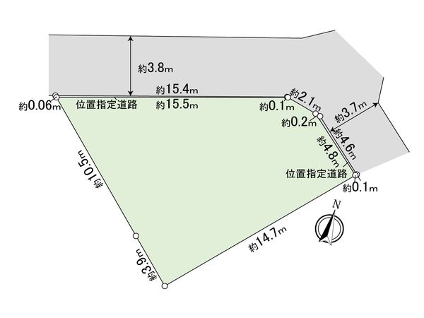 神奈川区羽沢南3丁目(土地) 区画図 神奈川区羽沢南3丁目(土地) 区画図