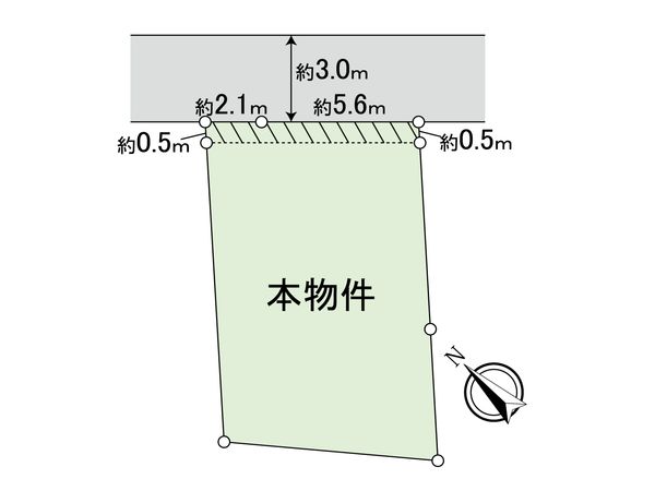 西区赤門町2丁目(土地) 区画図 西区赤門町2丁目(土地) 区画図