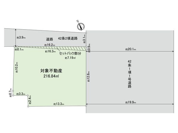 磯子区磯子3丁目(土地) 区画図 磯子区磯子3丁目(土地) 区画図