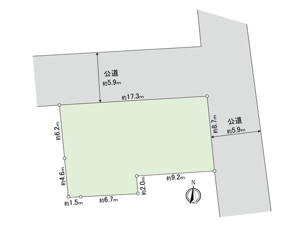 西区戸部本町(土地) 区画図