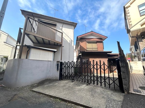 神奈川区栗田谷(土地) 前面道路含む外観