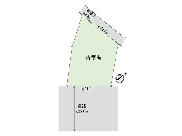 神奈川区片倉2丁目 土地 区画図 区画図