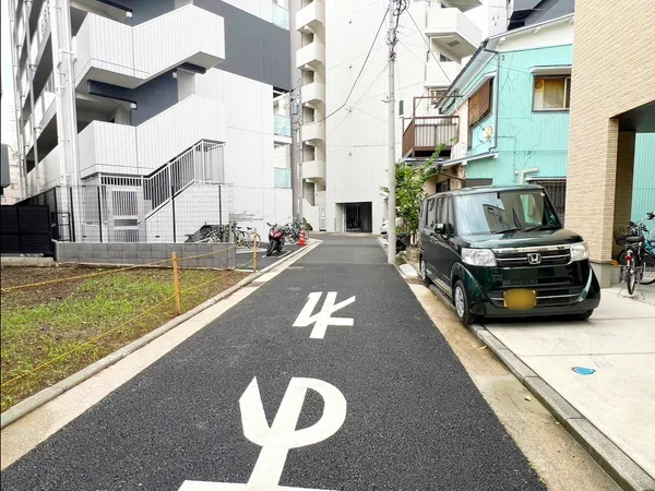 前面道路