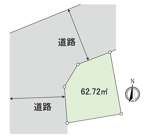 南区西中町3丁目(土地) 区画図