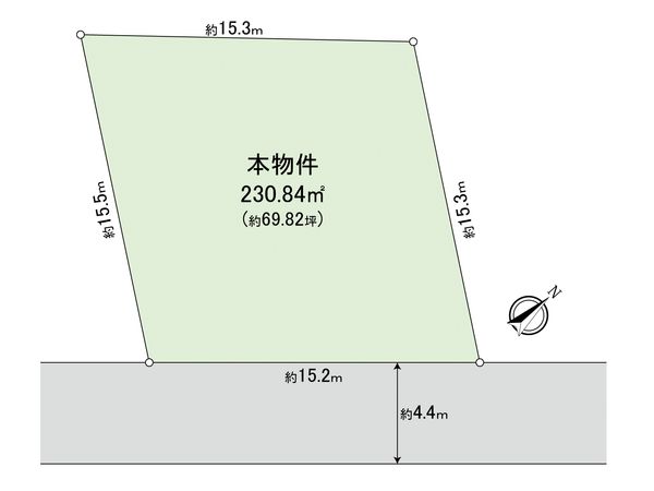 神奈川区片倉2丁目(土地) 区画図 神奈川区片倉2丁目(土地) 区画図