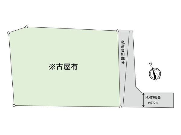 西区東ケ丘(土地) 区画図 西区東ケ丘(土地) 区画図