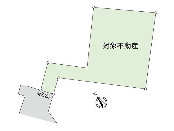 神奈川区片倉2丁目(土地) 区画図