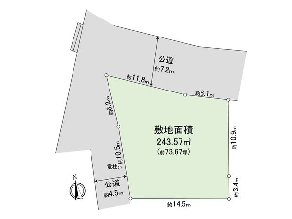 南区睦町2丁目(土地) 区画図 南区睦町2丁目(土地) 区画図