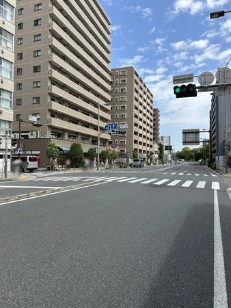 前面道路