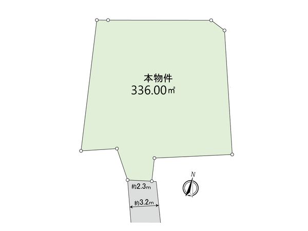 神奈川区三ツ沢下町(土地) 区画図 神奈川区三ツ沢下町(土地) 区画図