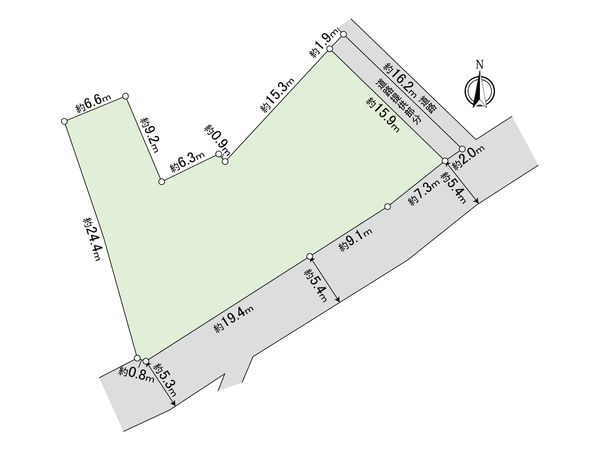 西区伊勢町1丁目(土地) 区画図 西区伊勢町1丁目(土地) 区画図