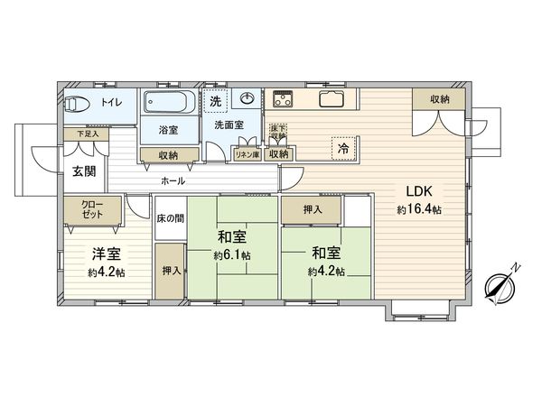 神奈川区菅田町(戸建) 間取図(平面図) 神奈川区菅田町(戸建) 間取図(平面図)