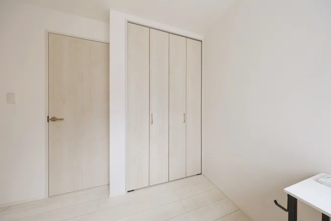 【収納】クローゼットもしっかりと確保されています。住空間を広く有効的に使うことができます。