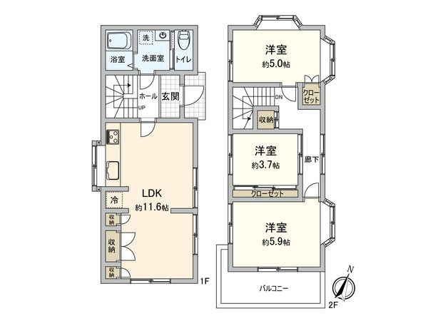 間取図(平面図)